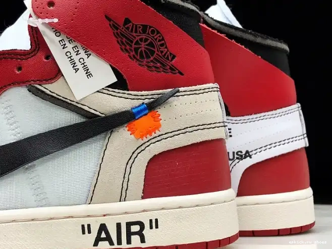 Rep Chicago Air The Jordan Off-White 1 Retro Ten AA3834-101 0328